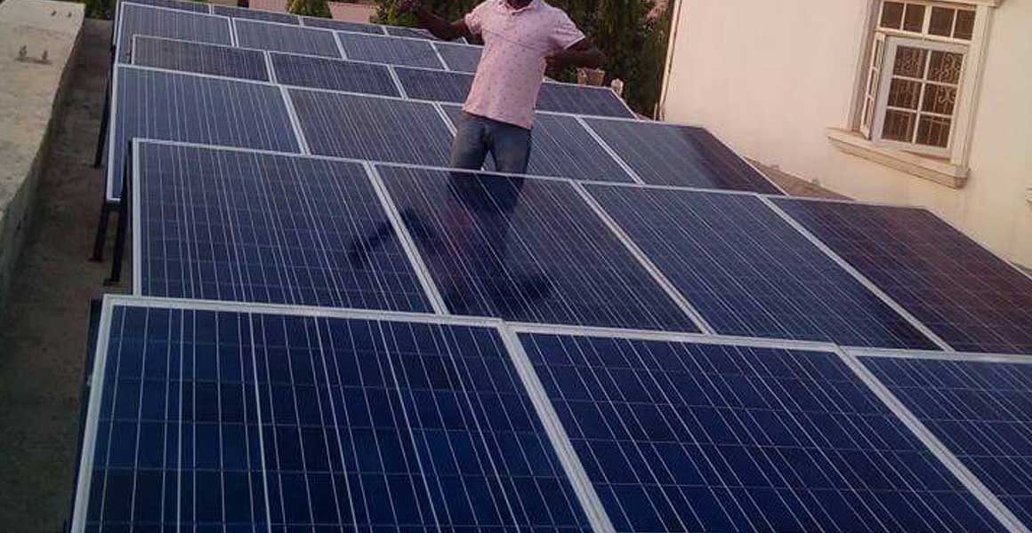 6.5KW hybrid solar system in Jimeta
