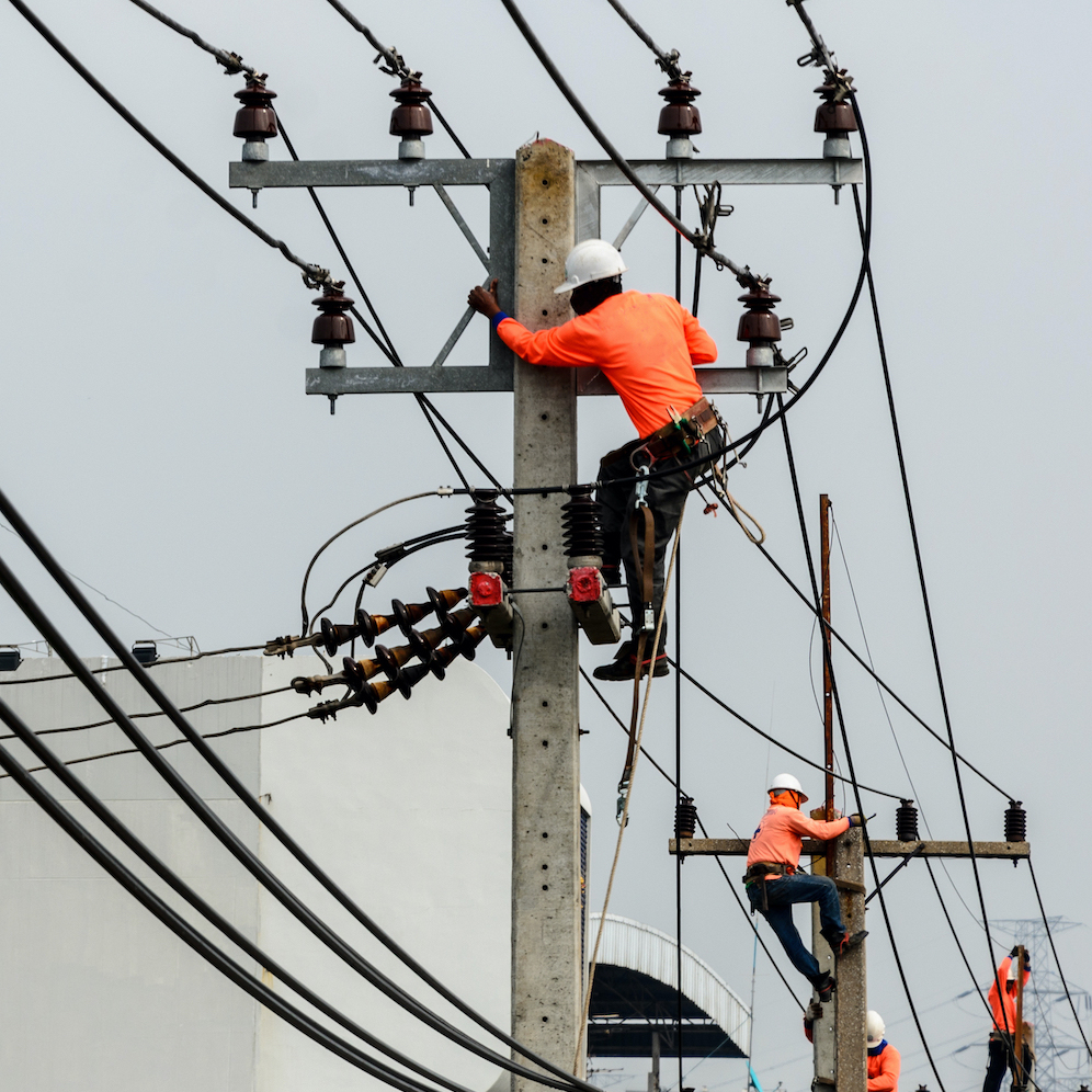 Electrical distribution work